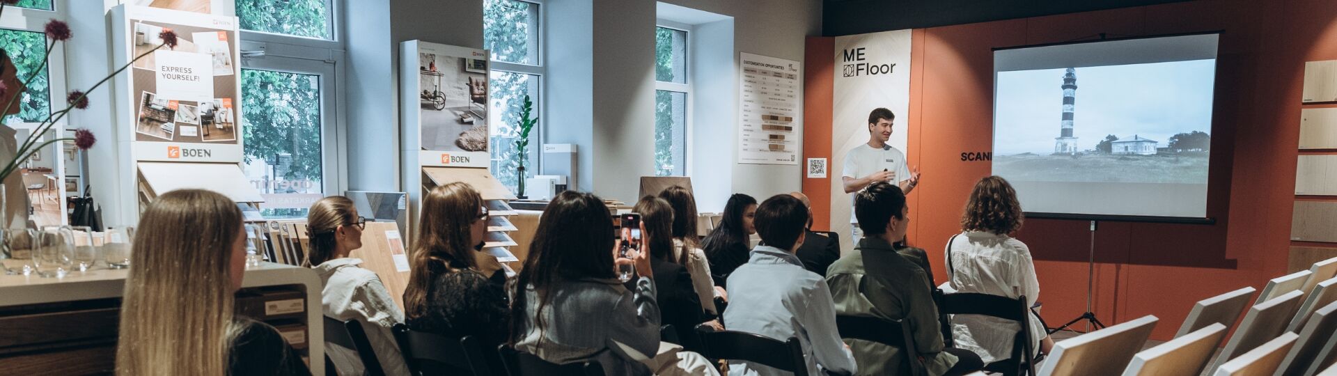 Scandinavian philosophy in Interior Design. ME Floor & KOS.Studio Dialogue. May 22, 2025. Vilnius, Lithuania