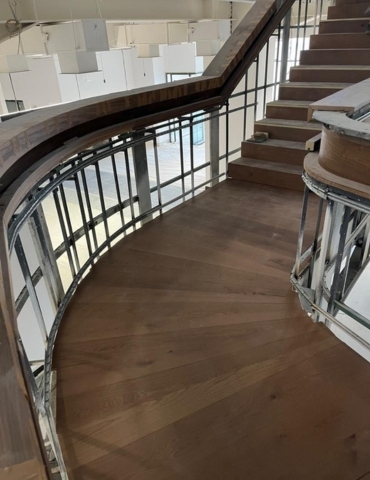 Commercial Hardwood Flooring Case Study: Ahli Bank Campus in Amman