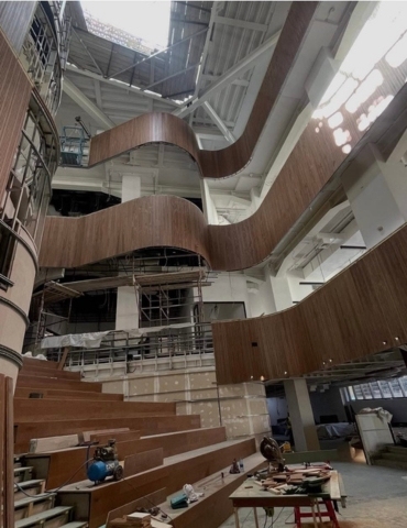 Commercial Hardwood Flooring Case Study: Ahli Bank Campus in Amman