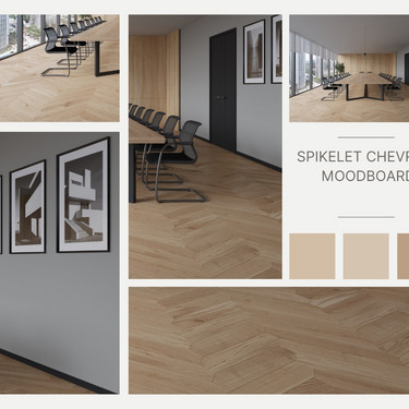 Spikelet Chevron. Natural
